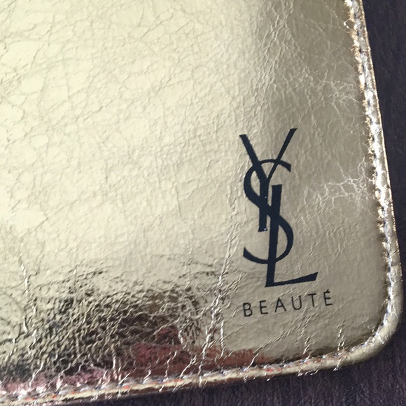 YSL Beauté Gold Clutch - Picture 3 of 6